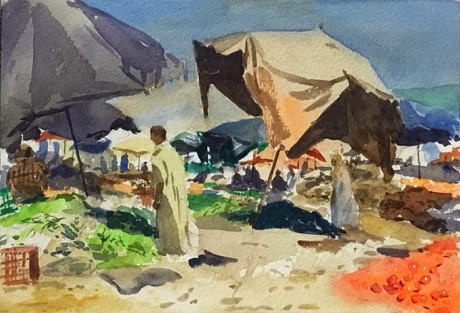 Aourir Market, Morocco
26 x 18cm